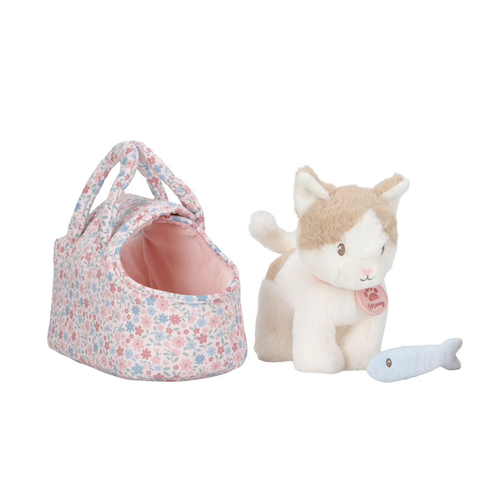 Little Dutch 子猫のマーリー＆お魚・バッグ付き｜ぬいぐるみセット｜おままごと