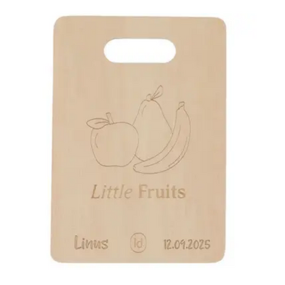 Little Dutch  木製カッティング野菜・フルーツセット ｜名前・誕生日入れ　おままごと