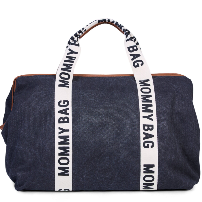CHILDHOME   Mommy Bag-Signatur Canvas 58L｜マザーズバッグ  Black