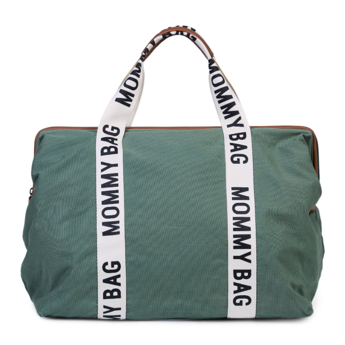 CHILDHOME   Mommy Bag-Signatur Canvas 58L｜マザーズバッグ  Green　
