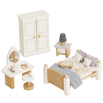 Le Toy Van  木製ベットルームセット｜家具セット｜ドールハウス｜おままごと