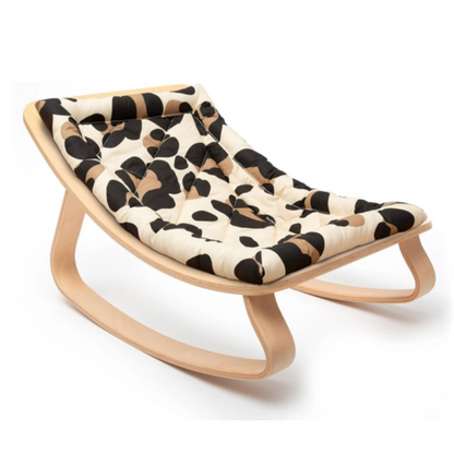 Charlie Crane ベビーバウンサー｜Babywippe LEVO Beech｜Leopard