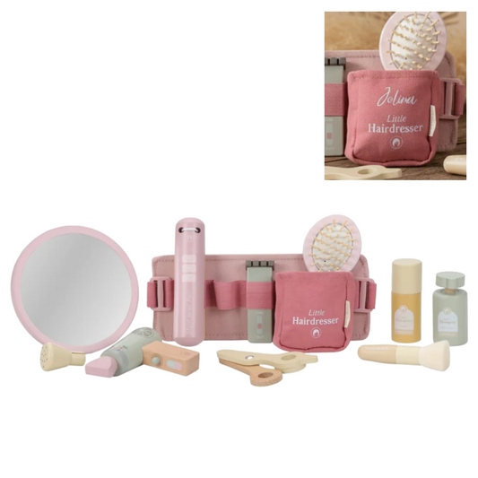 Little Dutch 木製スタイリストセット｜名入れ　美容師セット｜おままごと