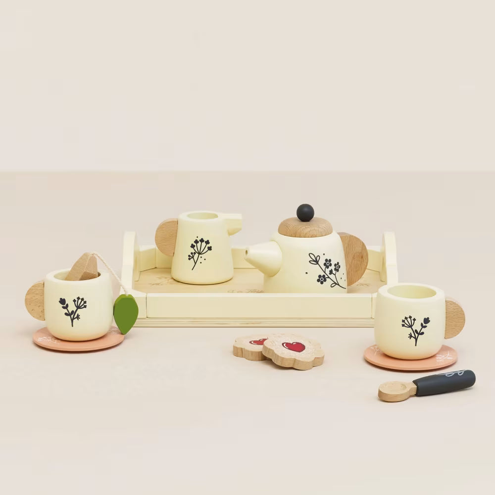 Le Toy Van  木製ティーセット 12ピース｜おままごと